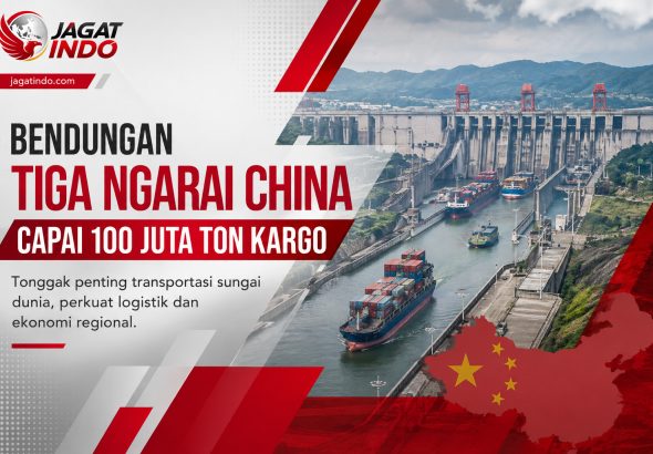 Bendungan Tiga Ngarai China Capai 100 Juta Ton Kargo