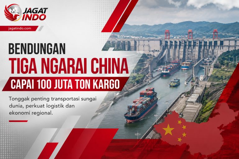 Bendungan Tiga Ngarai China Capai 100 Juta Ton Kargo