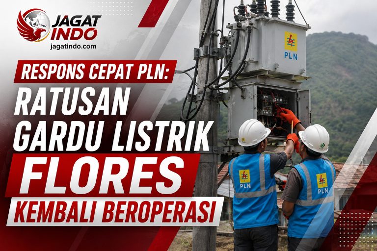 Respons Cepat PLN: Ratusan Gardu Listrik Flores Kembali Beroperasi