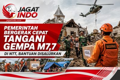 Pemerintah Bergerak Cepat Tangani Gempa M7,7 di NTT, Bantuan Disalurkan