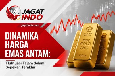 Dinamika Harga Emas Antam: Fluktuasi Tajam dalam Sepekan Terakhir