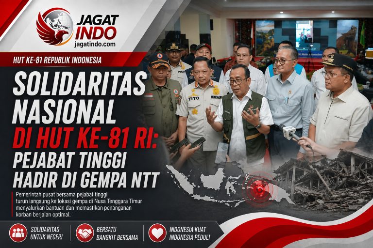 Solidaritas Nasional di HUT ke-81 RI: Pejabat Tinggi Hadir di Gempa NTT