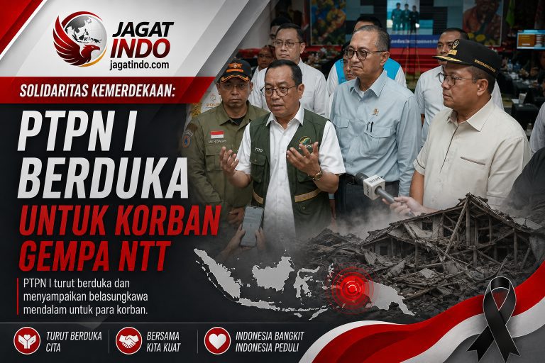 Solidaritas Kemerdekaan: PTPN I Berduka untuk Korban Gempa NTT