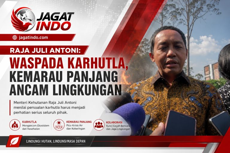 Raja Juli Antoni: Waspada Karhutla, Kemarau Panjang Ancam Lingkungan