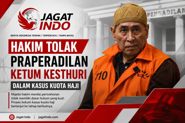 Pengadilan Tolak Praperadilan Ketum Kesthuri dalam Kasus Kuota Haji