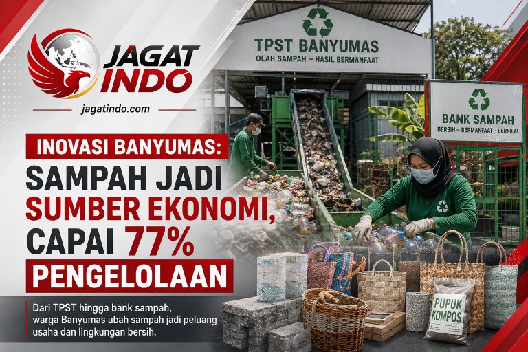 Inovasi Banyumas: Sampah Jadi Sumber Ekonomi, Capai 77% Pengelolaan