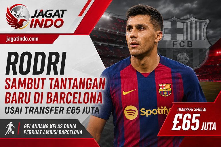 Rodri Sambut Tantangan Baru di Barcelona Usai Transfer £65 Juta