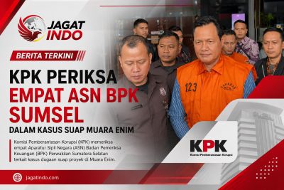 KPK Periksa Empat ASN BPK Sumsel dalam Kasus Suap Muara Enim