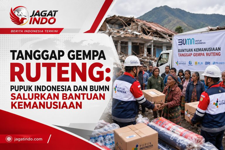 Tanggap Gempa Ruteng: Pupuk Indonesia dan BUMN Salurkan Bantuan Kemanusiaan