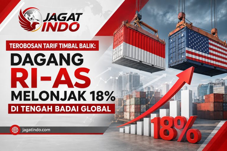 Terobosan Tarif Timbal Balik: Dagang RI-AS Melonjak 18% di Tengah Badai Global
