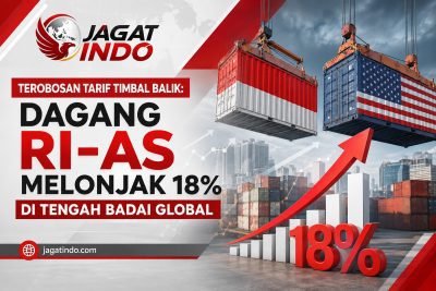 Terobosan Tarif Timbal Balik: Dagang RI-AS Melonjak 18% di Tengah Badai Global