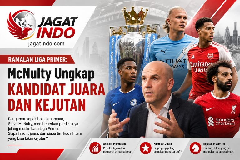 Ramalan Liga Primer: McNulty Ungkap Kandidat Juara dan Kejutan
