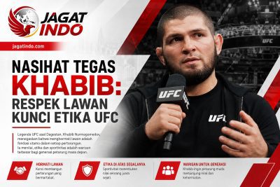 Nasihat Tegas Khabib: Respek Lawan Kunci Etika UFC