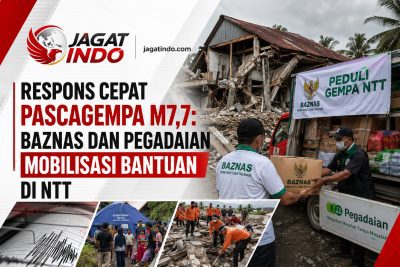 Respons Cepat Pascagempa M7,7: Baznas dan Pegadaian Mobilisasi Bantuan di NTT