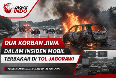 Dua Korban Jiwa dalam Insiden Mobil Terbakar di Tol Jagorawi