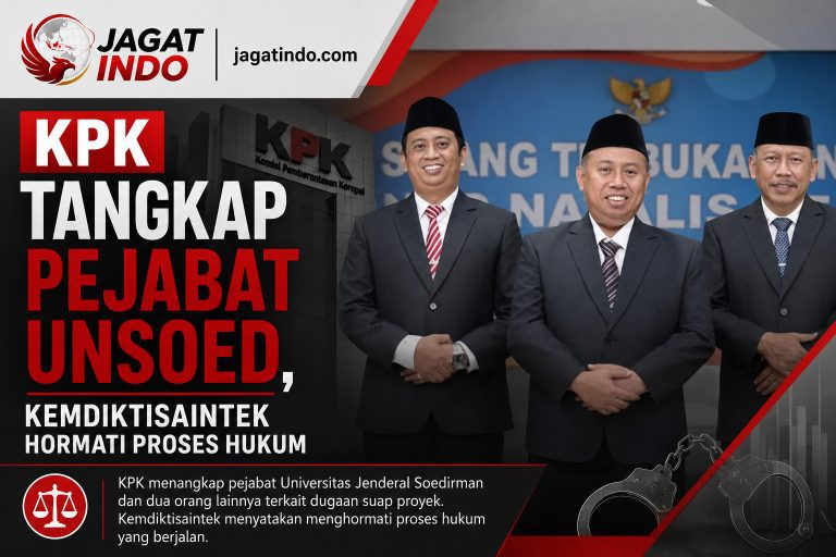 KPK Tangkap Pejabat Unsoed, Kemdiktisaintek Hormati Proses Hukum