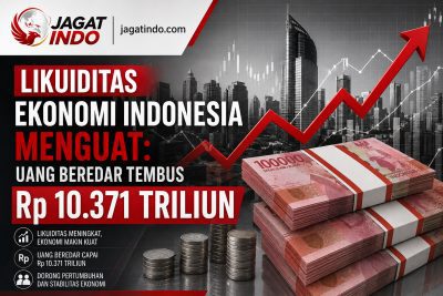 Likuiditas Ekonomi Indonesia Menguat: Uang Beredar Tembus Rp 10.371 Triliun