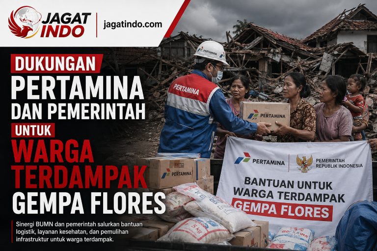 Dukungan Pertamina dan Pemerintah untuk Warga Terdampak Gempa Flores