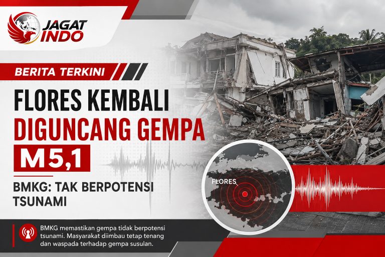 Flores Kembali Diguncang Gempa M5,1, BMKG: Tak Berpotensi Tsunami