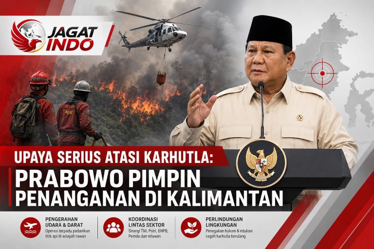 Upaya Serius Atasi Karhutla: Prabowo Pimpin Penanganan di Kalimantan