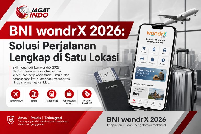 BNI wondrX 2026: Solusi Perjalanan Lengkap di Satu Lokasi