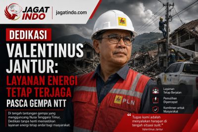 Dedikasi Valentinus Jantur: Layanan Energi Tetap Terjaga Pasca Gempa NTT