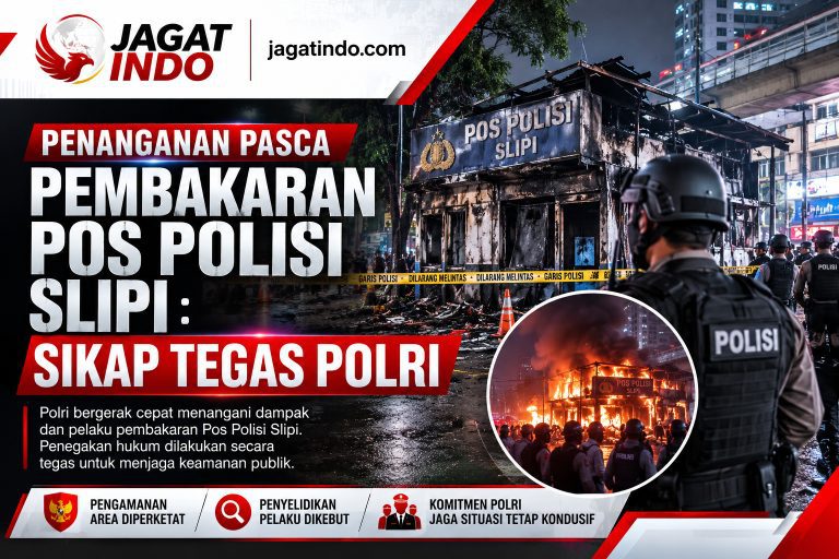 Penanganan Pasca Pembakaran Pos Polisi Slipi: Sikap Tegas Polri