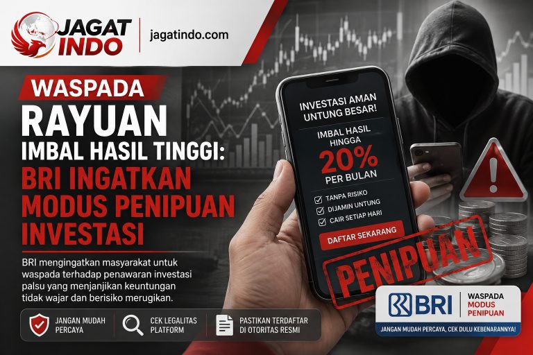 Waspada Rayuan Imbal Hasil Tinggi: BRI Ingatkan Modus Penipuan Investasi