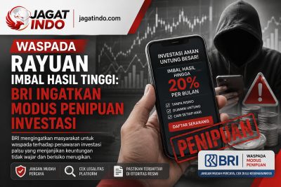 Waspada Rayuan Imbal Hasil Tinggi: BRI Ingatkan Modus Penipuan Investasi