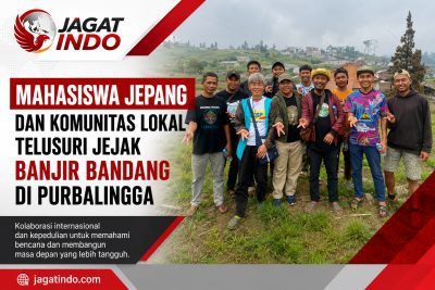 Mahasiswa Jepang dan Komunitas Lokal Telusuri Jejak Banjir Bandang di Purbalingga
