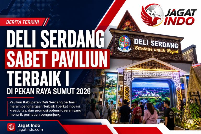 Deli Serdang Sabet Paviliun Terbaik I di Pekan Raya Sumut 2026