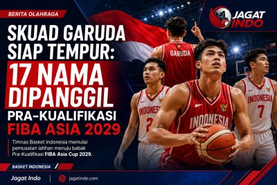 Skuad Garuda Siap Tempur: 17 Nama Dipanggil Pra-Kualifikasi FIBA Asia 2029