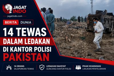 14 Tewas dalam Ledakan di Kantor Polisi Pakistan