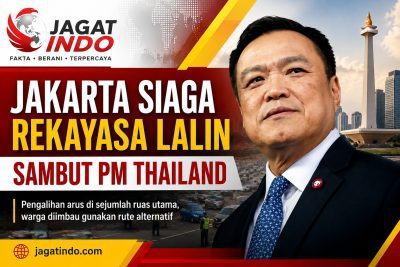 Jakarta Siaga Rekayasa Lalin Sambut PM Thailand