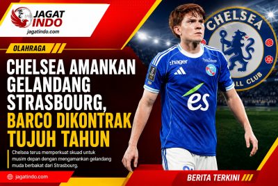 Chelsea Amankan Gelandang Strasbourg, Barco Dikontrak Tujuh Tahun