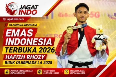 Emas Indonesia Terbuka 2026, Hafizh Rhozy Bidik Olimpiade LA 2028