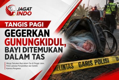 Tangis Pagi Gegerkan Gunungkidul, Bayi Ditemukan dalam Tas