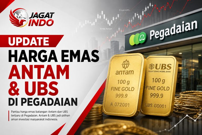 Update Harga Emas Antam & UBS di Pegadaian 3 Agustus 2026