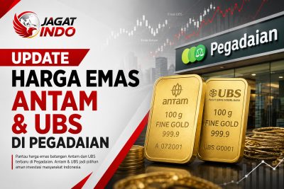 Update Harga Emas Antam & UBS di Pegadaian 3 Agustus 2026