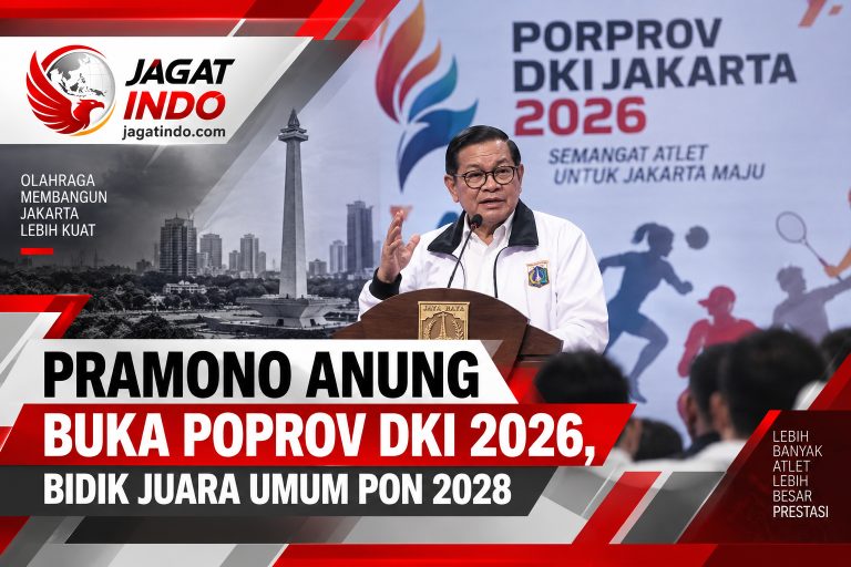 Pramono Anung Buka Poprov DKI 2026, Bidik Juara Umum PON 2028