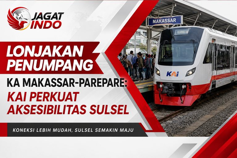 Lonjakan Penumpang KA Makassar-Parepare: KAI Perkuat Aksesibilitas Sulsel