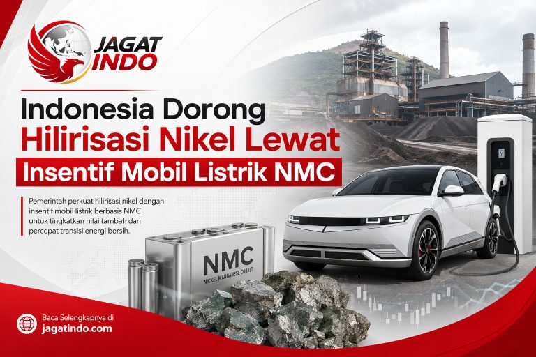 Indonesia Dorong Hilirisasi Nikel Lewat Insentif Mobil Listrik NMC