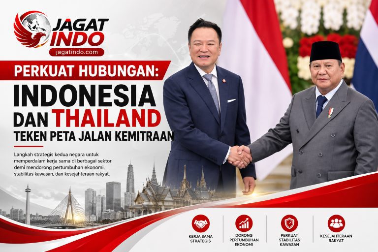 Perkuat Hubungan: Indonesia dan Thailand Teken Peta Jalan Kemitraan