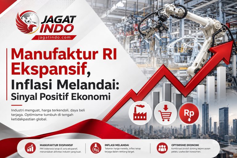Manufaktur RI Ekspansif, Inflasi Melandai: Sinyal Positif Ekonomi