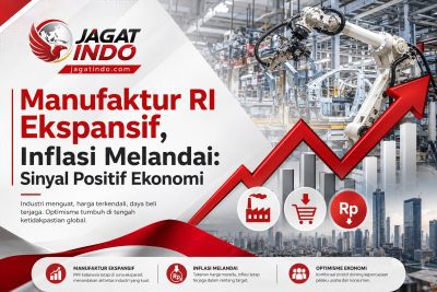 Manufaktur RI Ekspansif, Inflasi Melandai: Sinyal Positif Ekonomi