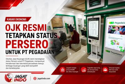 OJK Resmi Tetapkan Status Persero untuk PT Pegadaian