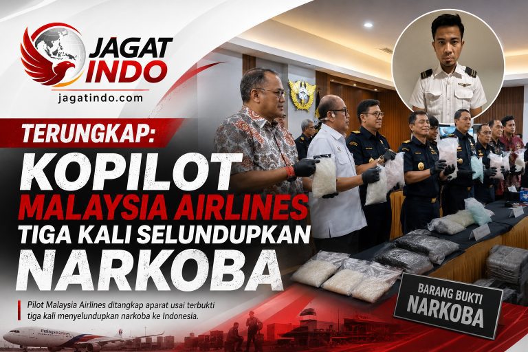 Terungkap: Kopilot Malaysia Airlines Tiga Kali Selundupkan Narkoba