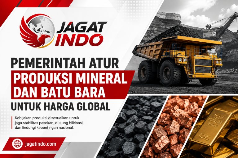 Pemerintah Atur Produksi Mineral dan Batu Bara untuk Harga Global