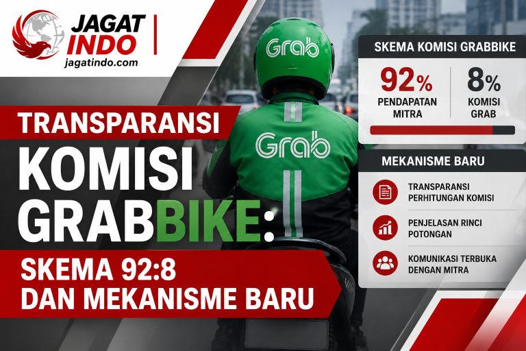 Transparansi Komisi GrabBike: Skema 92:8 dan Mekanisme Baru