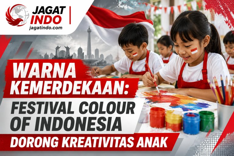 Warna Kemerdekaan: Festival Colour of Indonesia Dorong Kreativitas Anak